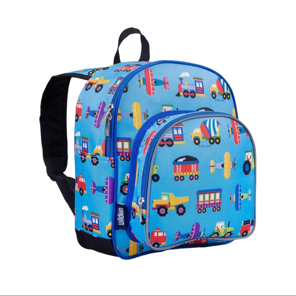 Trucks and Planes Kid’s Backpack